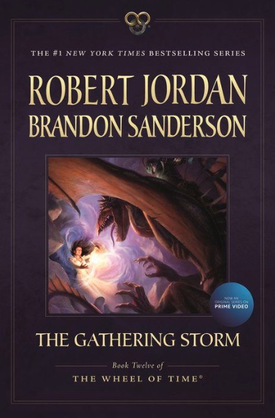 The Gathering Storm Wheel of Time cover, with art by Todd Lockwood