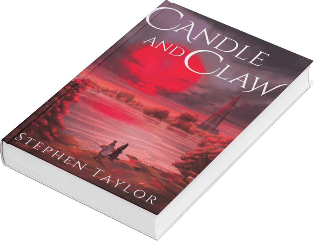 Candle and Claw book mockup