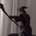 Gandalf, one of fantasy's best wizards, as an action figure